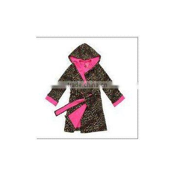 children polyester coral fleece robe(KN-RB-09)
