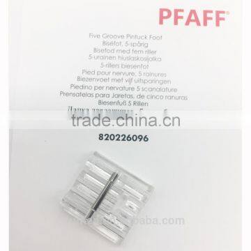 PFAFF 5 GROOVE PINTUCK FOOT - FEET 820226096 photo-3