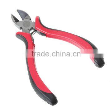 Black & Red Stainless Steel Diagonal Cutting Pliers For Jewelry Making