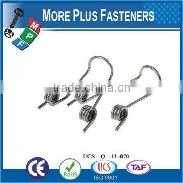 Made IN TAIWAN High Qualiy Small Spring Stainless Steel Spring Double Torsion Spring photo-5