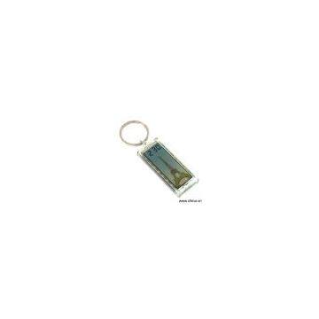 Sell Solar Powered LCD Flashing Keychain with Clock Display