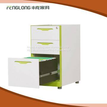 Popular Design Steel Office File 3 Drawers Mobile Pedestal Cabinet