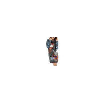 Fashion Wool Knit Dress Wholesale Chinese Clothing
