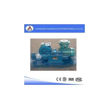 Retractable winch used for protection device