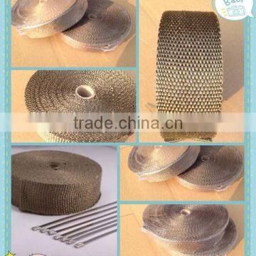 HOT SALE 2"x50' titanium exhaust insulation wrap