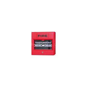 Conventional Manual Call Ponits Breaking Glass Type Compatible Fire Alarm Control Panel System