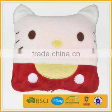 children new design 2 in 1 plush animal cartoon pillow blanket