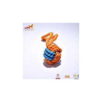 Monkey Fist Knot Dog Rope Toys Colorful