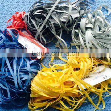 colorful elastic rubber tape