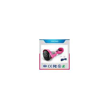 Pink Electric Hoverboard Self Balancing Wheel With Bluetooth