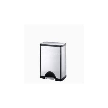 Stainless Steel Foot Pedal Trash Can Rubbish Bin