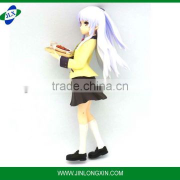 End food girl Yellow clothes Black shoes sexy japanese anime figures