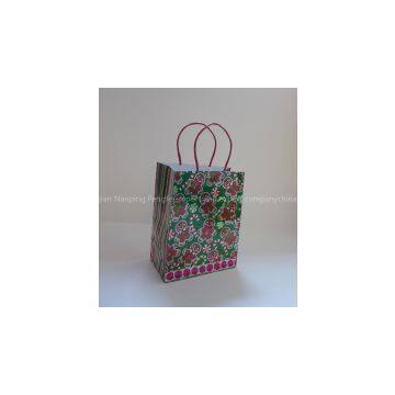 mediumhologram paper handle bag-candy