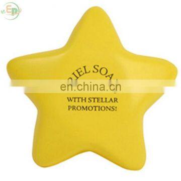 PU Toy Custom Printed Gel-ee Gripper Star Stress Reliever For Advertising Ever Promos