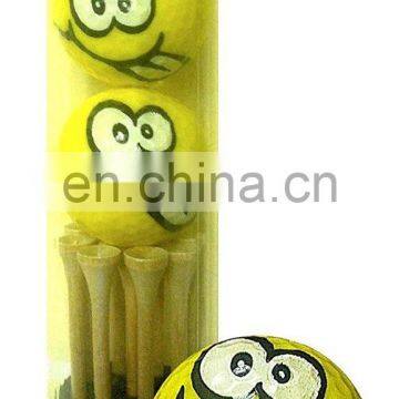 Goofy Golf Smiley Novelty golf Ball