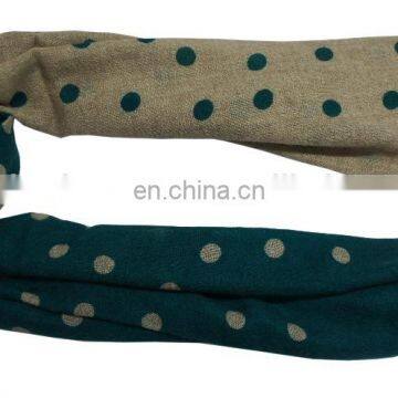 Cashmere Pashmina Wool Polka Dot Shawls photo-4
