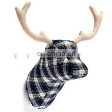 Fabric materails Animals deer Decoration head