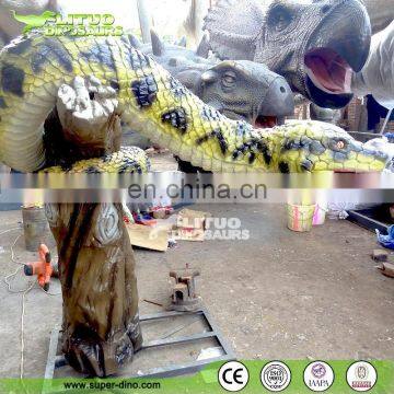 Amusement Park Animated Silicone Rubber Moving Snake photo-3