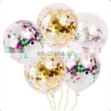 confetti balloon 12 inch 36 inch clear transparent wedding decoration party confetti balloon