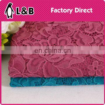 2017 new design popular voile swiss lace fabric for lady dress