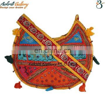 Indian Handmade Tribal Shoulder Bag Women Bag Ethnic Designer Embroidered Stylish