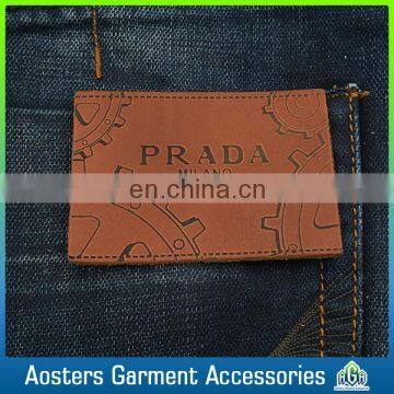 China Jeans Leather Labels Supplier Design Personalized Leatherlabel Company photo-4