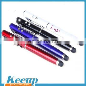 Stylus pen with laser pointer for teaching aids