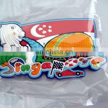 Free sample! Promotional cheap customized rubber Fridge Magnet