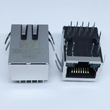 JD0-0001NL YKGD-8049NL Through Hole Single Port RJ45 Ethernet Connectors