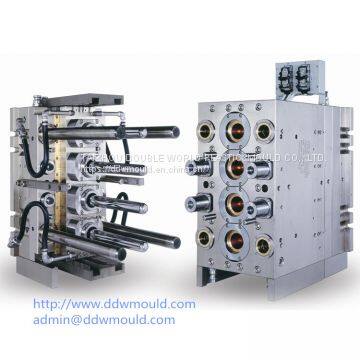 ＤＤＷ 4CAV Self-locking Penumatic PET Jar Mold with valve pin gate eported to Mexico