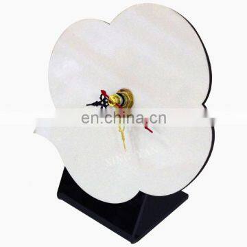 Personalize Design Table Clock Promotional Sublimation MDF Clock