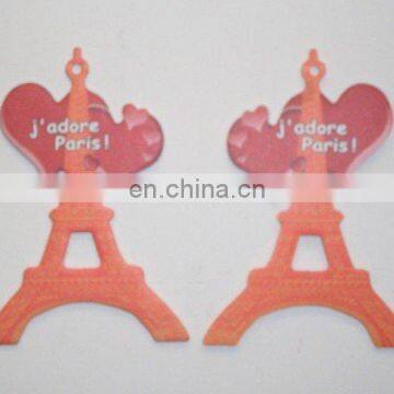 Paris love tower shape home air freshener for car