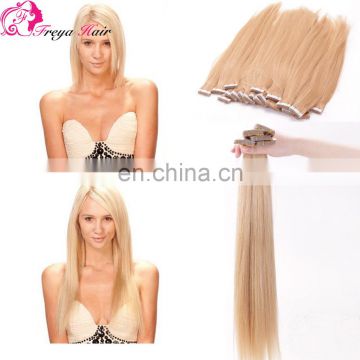 Wholesale High Quality Virgin Remy Brazilian Hair Tape Hair Extension