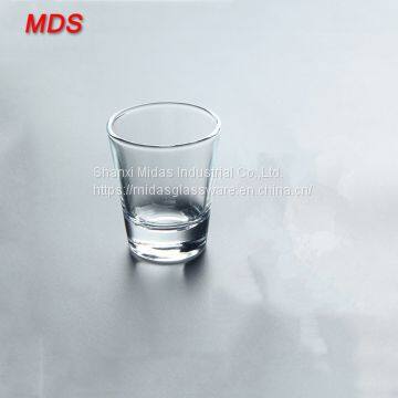 Glassware Wholesale Advertising Flat Machine-pressed Shot Glass photo-4