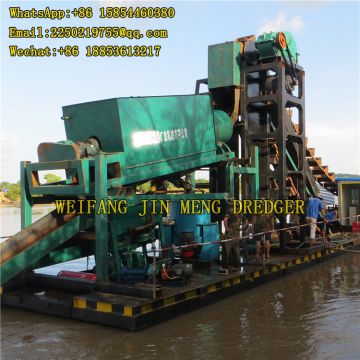 Full-automatic Portable Gold Dredge 80m³/h