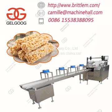 Healthy Cereal Candy Bar Making Machine Wheat Puffed Snacks Making Machine