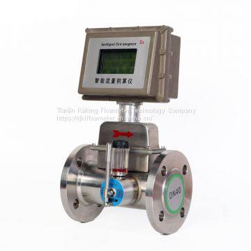 Pulse output stainless steel gas turbine flow meter