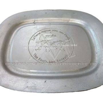 Aluminum sand casting tray