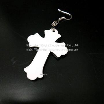 Sublimation MDF Custom Blank Earring photo-4