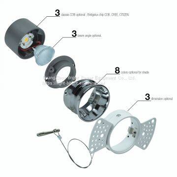 RS1090-0420-A1 Trimless Downlight Led Trimless Spot Light Black Down Light Trimless photo-2