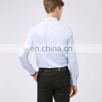 High Quality New Bagless Spring Autumn Men's Long Sleeve Shirt Business Casual Formal Pure Color Shirt photo-4