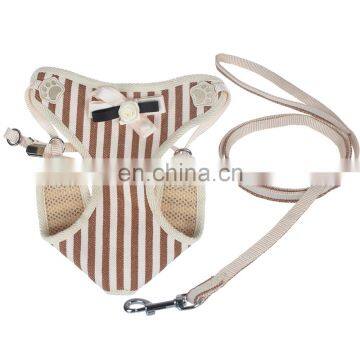 Wholesale Customized Cotton Comfortable Pet Harness With Leash Suit for Dogs and Cats photo-4