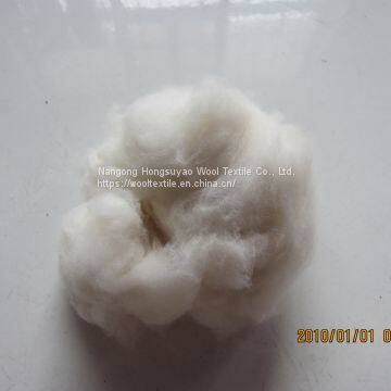 100% Natural Sheep Wool Washed And Carded Sheep Wool Fiber