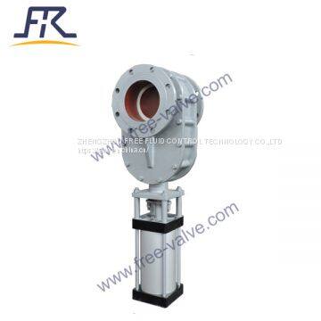 Anti wear ceramic gate valve