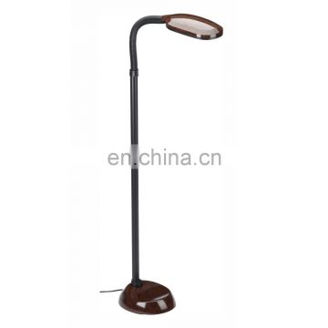 Flexible arm energy saving design standing led floor lamp