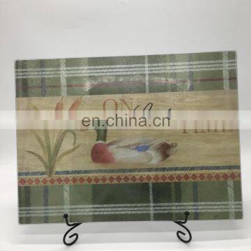 Kitchen Worktop Protector Glass Chopping Board