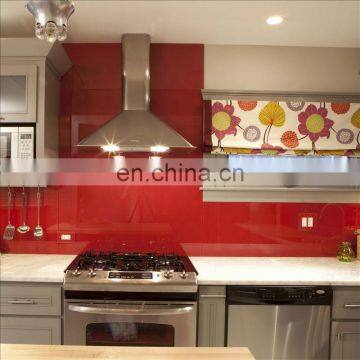 Customized Printed Glass Splashback 4-10mm Painted Glass Kitchen Splashback Tempered Glass photo-4