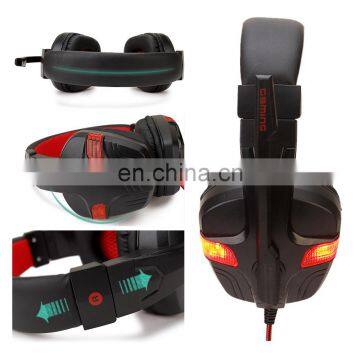 Golden Sky Factory Price Wired Electronic Sports Headphone Headset Gaming Computer Earphone Headband With Microphone Wholesale photo-5