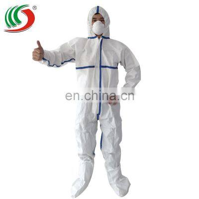 Custom disposable Cheap Polypropylene Working Overalls