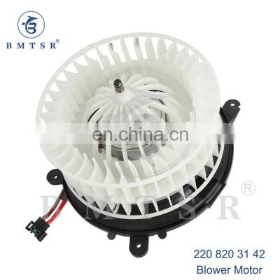 BMTSR Auto Parts Electric Blower Motor Fan For W220 M113 M112 M275 OEM 2208203142 220 820 31 42 Car Accessories